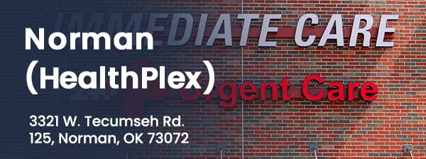 Directions to Urgent Care and Walk-In Clinic - Immediate Care of Oklahoma in Norman (HealthPlex), OK Near Tecumseh Rd. 125